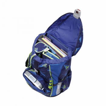 Schultaschenset ErgoFlex Light LED Moon DER DIE DAS 5tlg