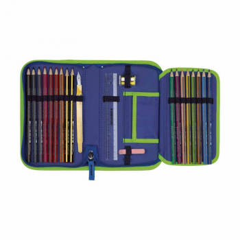 Schultaschenset ErgoFlex Light LED Moon DER DIE DAS 5tlg