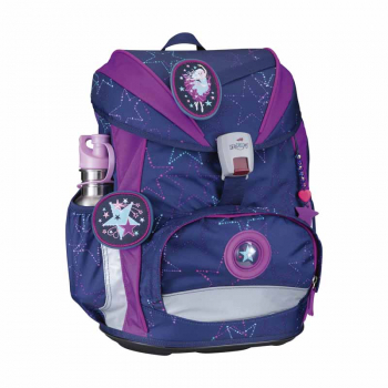 Schultaschenset ErgoFlex Light LED DER DIE DAS 5tlg Dancing