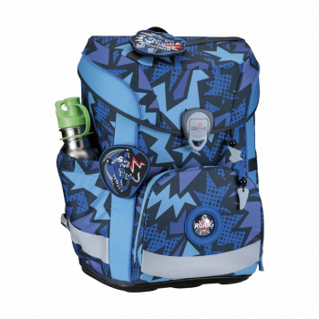 Schultaschenset ErgoFlex Easy Dark Drago DER DIE DAS 5tlg