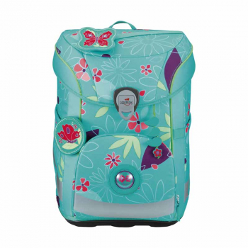 Schultaschenset ErgoFlex Easy Butterfly DER DIE DAS 5tlg