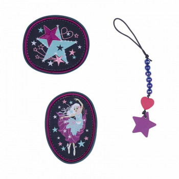 Schultaschenset ErgoFlex Tiny LED DER DIE DAS 5tlg Dancing