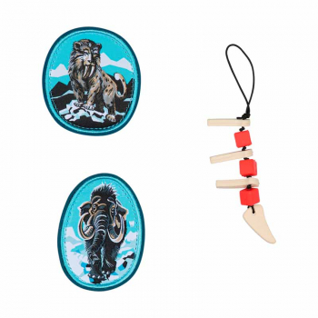 Schultaschenset ErgoFlex Tiny Superflash DER DIE DAS 5tlg Blue Ice