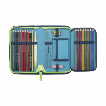 Schultaschenset ErgoFlex Easy DER DIE DAS 5tlg Magic Light