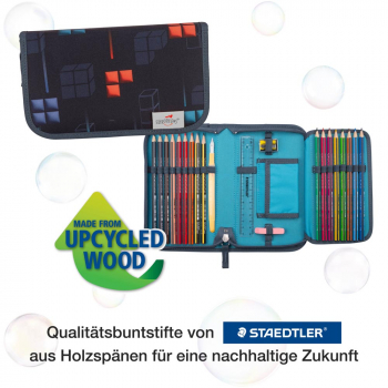 DER DIE DAS Schultaschenset ErgoFlex Tiny 5tlg Ninja Fighter