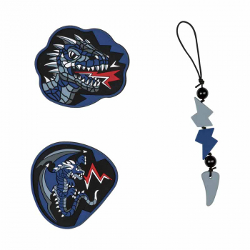 Schultaschenset ErgoFlex Tiny Dark Drago DER DIE DAS 5tlg