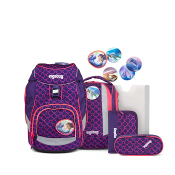 Ergobag pack Schulrucksack Set PerlentauchBär