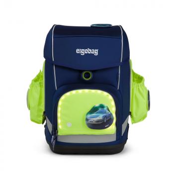 ergobag Fluo LED Seitentaschen Zip-SetGelb