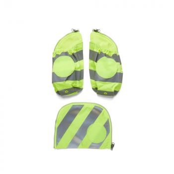 ergobag Fluo Seitentaschen Zip-Set mit ReflektorstreifenGelb