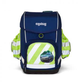 ergobag Fluo Seitentaschen Zip-Set mit ReflektorstreifenGelb