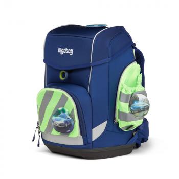 ergobag Fluo Seitentaschen Zip-Set mit ReflektorstreifenGrün