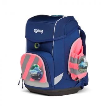 ergobag Fluo Seitentaschen Zip-Set mit ReflektorstreifenPink