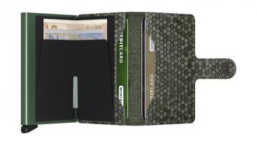 Secrid Miniwallet Hexagon Green