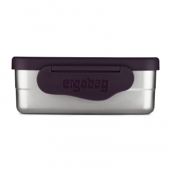 ergobag Brotdose Edelstahl Lila