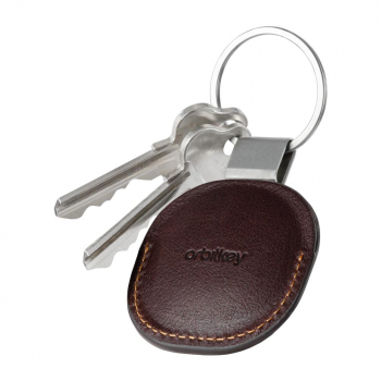 Orbitkey Air Tag Leather Holder espresso