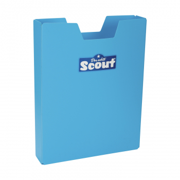 Heftbox  blau SCOUT A4