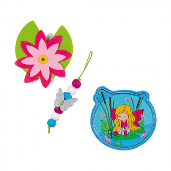 SCOUT Schultaschenset Genius DIN Water Lily 4tlg