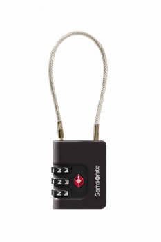 Samsonite TA REVOLUTION Cablelock 3 Dial TSA black