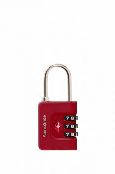 Samsonite TA REVOLUTION Combilock 3 Dial TSA red