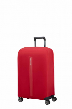 Samsonite foldable luggage cover M red