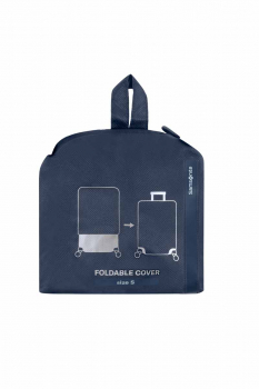 Samsonite foldable luggage cover S midn. blue