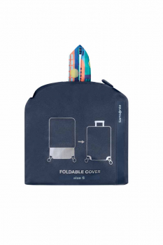 Samsonite foldable luggage cover S city print