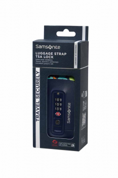 Samsonite TA REVOLUTION Luggage Strap TSA lock colorwave