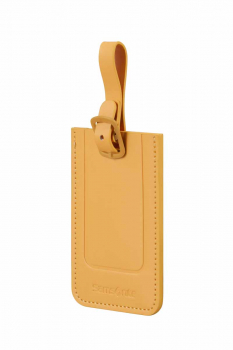 Samsonite TA REVOLUTION  Rectangle Luggage TagX2 yellow