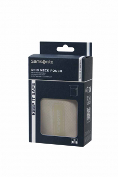 Samsonite TA REVOLUTION RFID NECK POUCH SCLIP. GREY