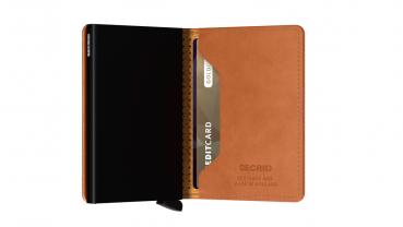 Secrid Slimwallet Perforated Cognac