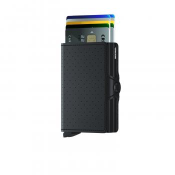 Secrid TWINWALLET Perforated Black