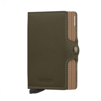 Secrid TWINWALLET Saffiano Olive