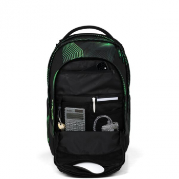 satch Match plus Rucksack  Seismic Green