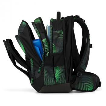 satch Match plus Rucksack  Seismic Green