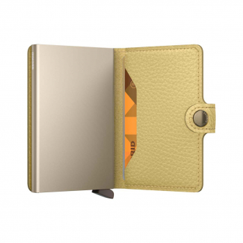 Secrid Miniwallet Pebble Butter Yellow