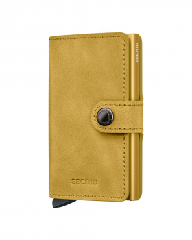 Secrid Miniwallet Vintage Yellow