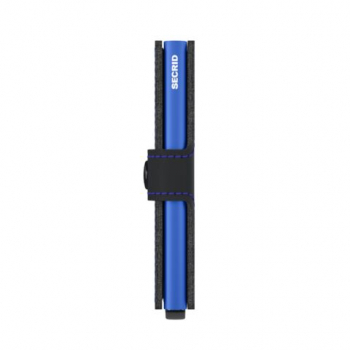 Secrid Miniwallet Matte Black & Blue