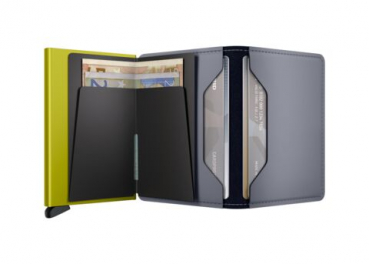 Secrid SLIMWALLET Matte Grey Lime
