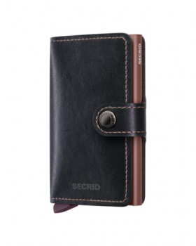 Secrid Miniwallet MIRUM Plant-Based black rose