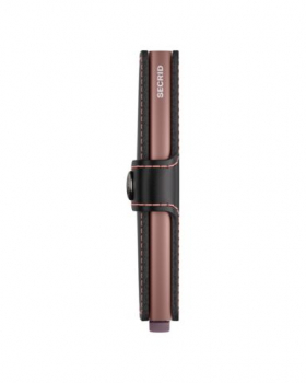 Secrid Miniwallet MIRUM Plant-Based black rose