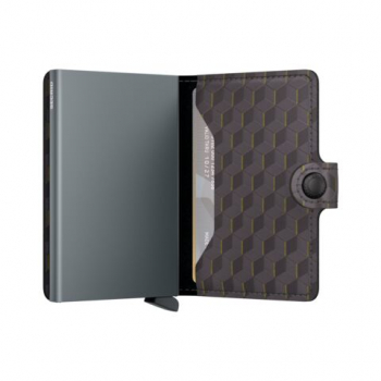 Secrid Miniwallet Optical Grey Yellow