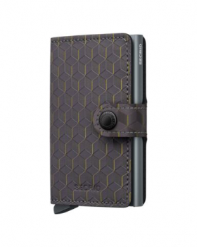 Secrid Miniwallet Optical Grey Yellow