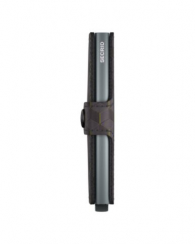 Secrid Miniwallet Optical Grey Yellow