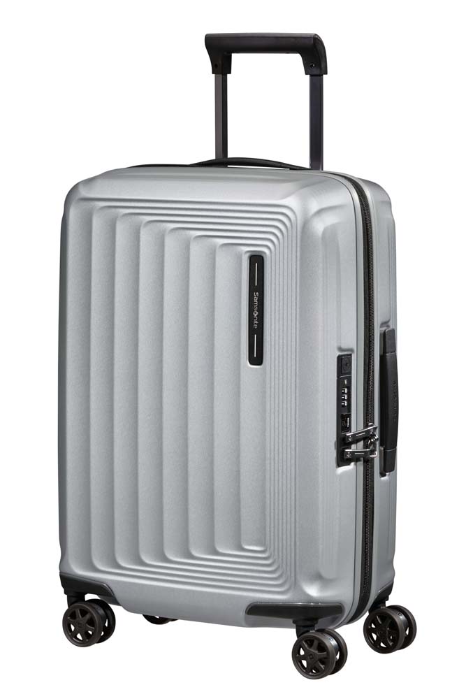 Samsonite NUON Spinner 55 20 EXP matt silver