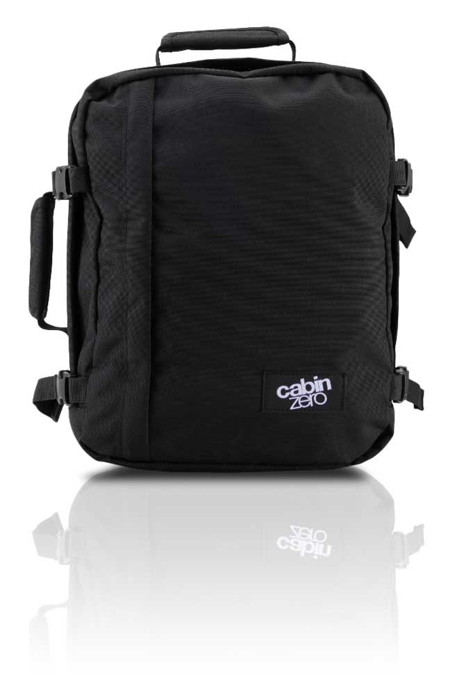 Cabinzero Classic 28L Cabin Backpack Absolute Black