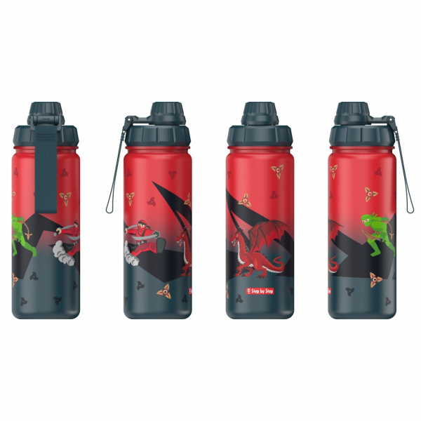 StepbyStep Isolier Edelstahl-Trinkflasche Warrior