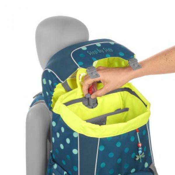 StepbyStep GIANT Chameleon Joshy Schoolbag-Set