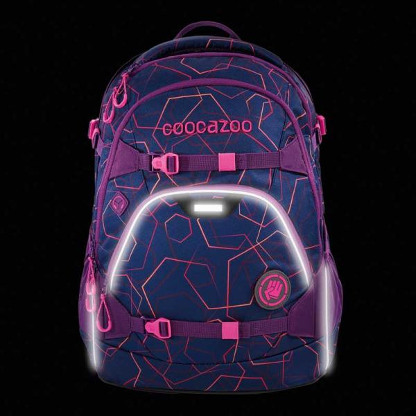 Coocazoo ScaleRale Laserbeam Plum Backpack