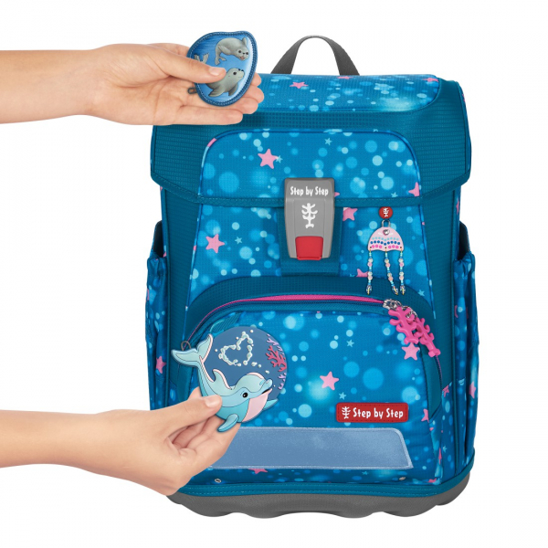 StepbyStep CLOUD Schulset 5 tlg. Dolphin Azur