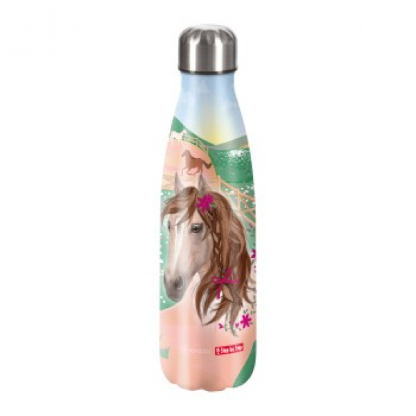 StepbyStep stainless steel water bottle Horse Lima